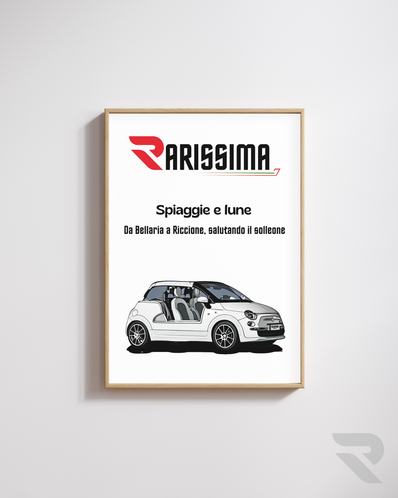 Spiagge e lune: da Bellaria a Riccione salutando il Solleone