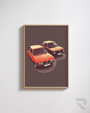 BMW Serie 3 Poster