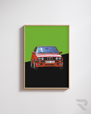 BMW E320 Poster A