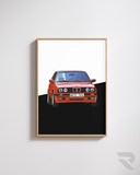 BMW E320 Poster A