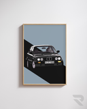 BMW E320 Poster B