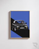 BMW E320 Poster B