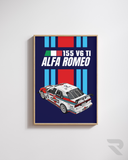 Alfa Romeo 155 V6 TI - Poster