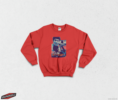 Sweatshirt Felpa girocollo / Alfa Romeo Spider "Il Laureato"