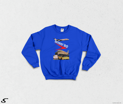 Itavia "Estate '80" - Sweatshirt/Felpa girocollo