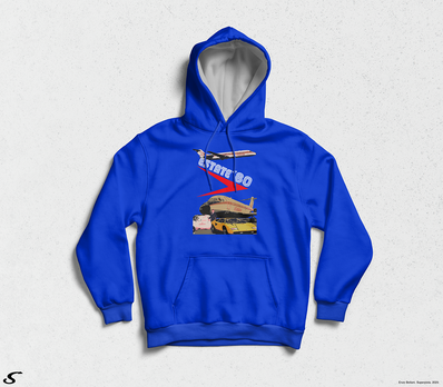 Itavia "Estate '80" - Hoodie/Felpa con cappuccio