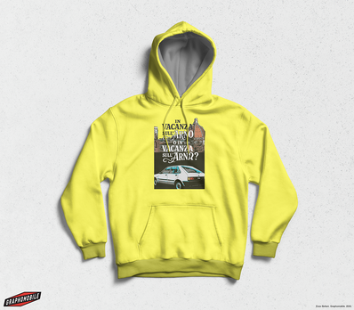 "Arna in vacanza" - Hoodie/Felpa con cappuccio