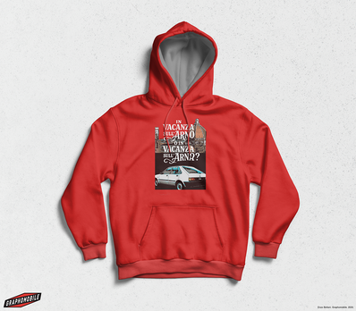 "Arna in vacanza" - Hoodie/Felpa con cappuccio