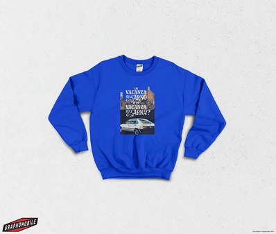 "Arna in vacanza" - Sweatshirt/Felpa girocollo
