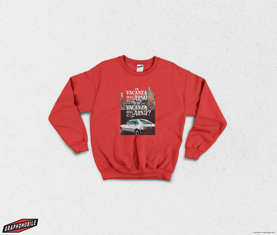 "Arna in vacanza" - Sweatshirt/Felpa girocollo