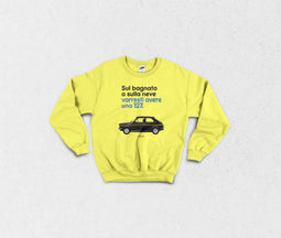 Sweatshirt Felpa girocollo fiat 127