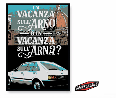 "Arna in vacanza" - Poster