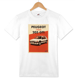 Peugeot 205 GTI 1984 Limited Edition / T-shirt