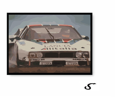 Lancia Beta Montecarlo Turbo Endurance Alitalia