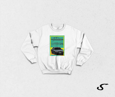 Sweatshirt Felpa girocollo Audi 100