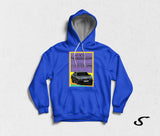 Hoodie Felpa bianca con cappuccio - Audi 100