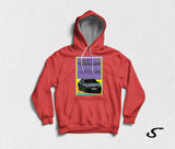 Hoodie Felpa bianca con cappuccio - Audi 100