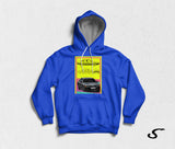 Hoodie Felpa bianca con cappuccio - Audi 100
