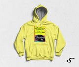 Hoodie Felpa bianca con cappuccio - Audi 100