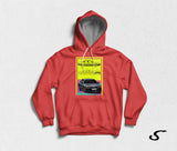 Hoodie Felpa bianca con cappuccio - Audi 100