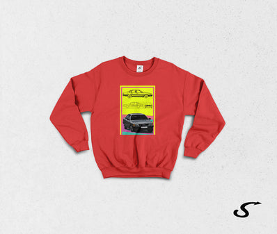 Sweatshirt Felpa girocollo Audi 100