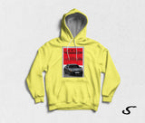 Hoodie Felpa bianca con cappuccio - Audi 100