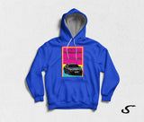 Hoodie Felpa bianca con cappuccio - Audi 100