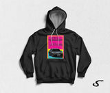 Hoodie Felpa bianca con cappuccio - Audi 100