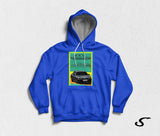 Hoodie Felpa bianca con cappuccio - Audi 100