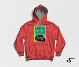 Hoodie Felpa bianca con cappuccio - Audi 100