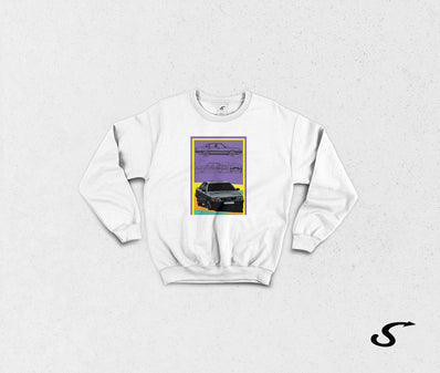 Sweatshirt Felpa girocollo Audi 100