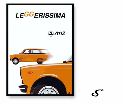 Leggerissima. Autobianchi A112.