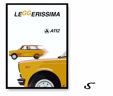 Leggerissima. Autobianchi A112.