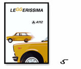 Leggerissima. Autobianchi A112.