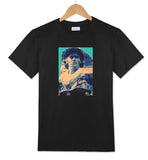 El Pibe en black T-shirt