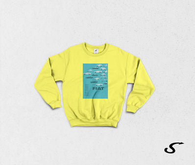 Sweatshirt Felpa girocollo Fiat Millenovecentosessantatrè