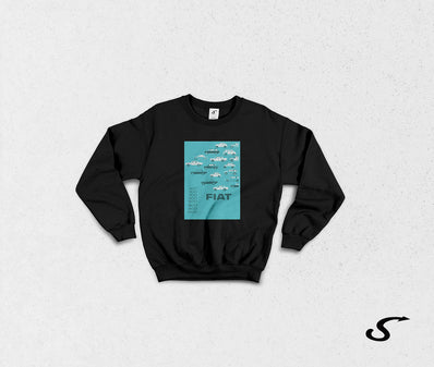 Sweatshirt Felpa girocollo Fiat Millenovecentosessantatrè