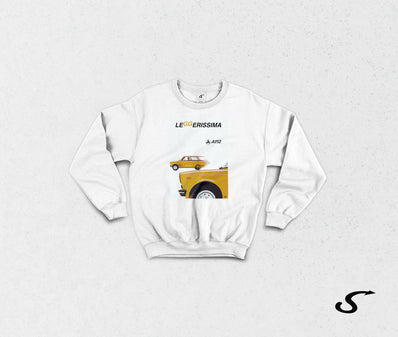 Sweatshirt Felpa girocollo Autobianchi A112 Leggerissima