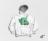 Hoodie Felpa con cappuccio - I gatti comprerebbero la 126