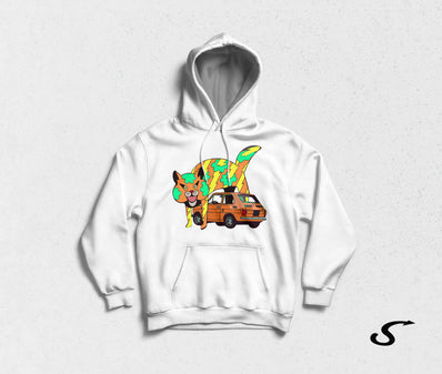 Hoodie Felpa con cappuccio - I gatti comprerebbero la 126