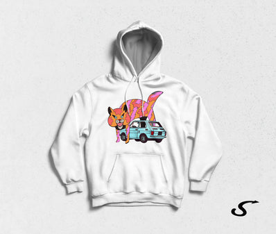 Hoodie Felpa con cappuccio - I gatti comprerebbero la 126