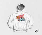 Hoodie Felpa con cappuccio - I gatti comprerebbero la 126