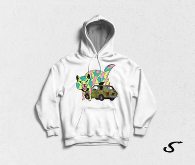 Hoodie Felpa con cappuccio - I gatti comprerebbero la 126