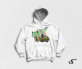 Hoodie Felpa con cappuccio - I gatti comprerebbero la 126