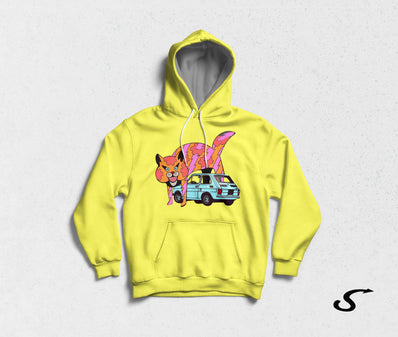 Hoodie Felpa con cappuccio - I gatti comprerebbero la 126