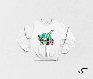 Sweatshirt Felpa girocollo I gatti comprerebbero la 126