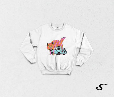 Sweatshirt Felpa girocollo I gatti comprerebbero la 126