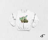 Sweatshirt Felpa girocollo I gatti comprerebbero la 126