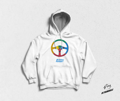 Hoodie Felpa con cappuccio - Volante MOMO Benetton Formula 1 1993