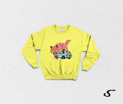 Sweatshirt Felpa girocollo I gatti comprerebbero la 126